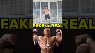 Fake or real. Sudah tua tapi otot nya ngeri #gym #herrydavidson #perjuangotot #reaction