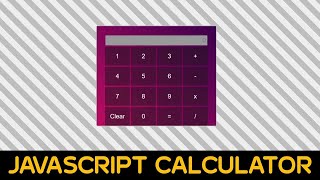 How to Make A Calculator Using Javascript & Css - [hindi]