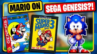 I bought Mario 3 and World for Sega Genesis, but are they real games?!