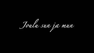 Teemu Ruokoski - Joulu sun ja mun