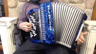 WELTROM603BBL - Blue Weltmeister Romance 603 Chromatic Button Accordion B LMM 60 72 $2499