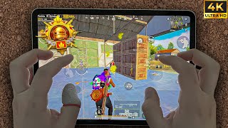 iPad Pro M2 (120fps) PUBG HANDCAM 🔥 Smooth+120FPS ❤️  Pubg Test/ Gameplay/ Sensitivity + Control 🔥