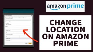 How To Change Amazon Prime Video Country/Location (2023)