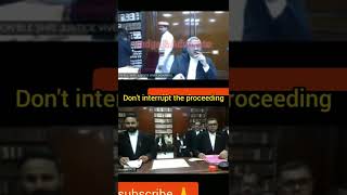 Judge says don't interrupt the court proceedings | justice Vivek Agrawal | MP HIGH COURT #short