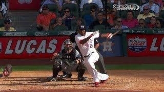 CWS@HOU: Fowler scores Springer with single to left