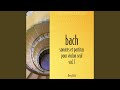 J.S. Bach: Partita for Violin Solo No. 1 in B Minor, BWV 1002 - 6. Double