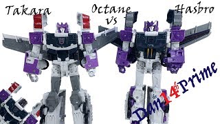 Octane Transformers Takara Legends vs Hasbro Titans Return