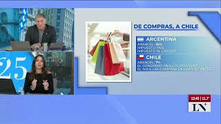 Cada vez más argentinos cruzan a Chile para hacer compras