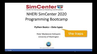 Python Quickstart Tutorial: Basic Data Types -- some traps