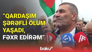 Nəşinin qalıqları 30 ildən sonra yurduna gətirilən Füzuli şəhidinin dəfni