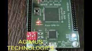 Agimus Technologies Internship Program on VLSI Design Using Agimus Pine Xilinx Spartan FPGA Kit