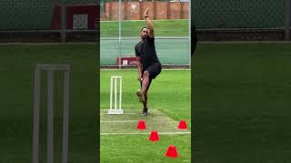 The COMPLETE guide to FAST BOWLING | Fast Bowling Drills☄️ #cricket #fastbowling #coachwkd #shorts