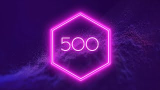 Pink neon timer 500 seconds sota turn countdown