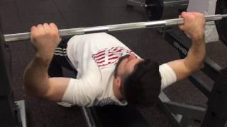 A7 Bar Grip Full: Stop Back from Sliding on Bench Press