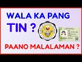 How to Verify No TIN Online? Paano Malalaman kung may TIN Number?