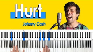How to play “Hurt” by Johnny Cash [Piano Tutorial/Chords for Singing]