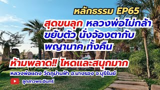 หลักธรรม EP65 : สุดขนลุก หลวงพ่อไม่กล้าขยับตัว นั่งจ้องตากับพญานาค ทั้งคืน