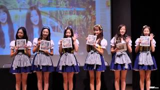 150906 에이프릴 (April) 첫번째 팬사인회 - 첫인사 \u0026 포토타임