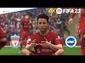 7 Goals of Liverpool vs Brighton | Premier League | FIFA™ 23 [4K60] PS5 Gameplay