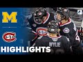 Michigan vs St Cloud State | NCAA College Hockey | Highlights - October 19, 2024