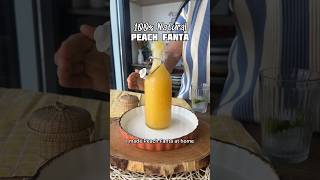 Peach Fanta at home ! No Soda added, No Colour No Artificial Flavour