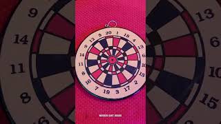 Wooden Dart Board || UNBOXING || Forever Online Shopping Offer   (12Inch) 3 Darts