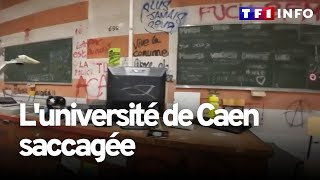 L'impressionnant saccage de l'université de Caen, occupée pendant 6 semaines