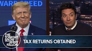 Prosecutors Obtain Millions of Pages of Trump’s Tax Records | The Tonight Show