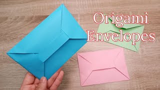 How to make an envelopes | วิธีพับซองจดหมาย | लिफाफा कैसे मोड़ें | Как сложить конверт | DIY | NO.3