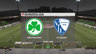 ⚽ Greuther Furth vs VfL Bochum ⚽ | Bundesliga (16/10/2021) | Fifa 21