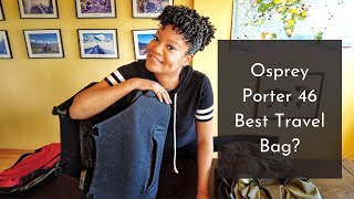 Osprey Porter 46 | Best Carry On Travel Backpack for Digital Nomads \u0026 Europe