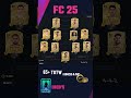 cheapest way to complete 83 totw upgrade sbc in fc 25 💸⚡