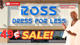 WHAT I FOUND AT THE ROSS .49CENTS SALE 2026 #rossfinds #49centssale #budgetfriendly #shoppinghaul