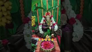 varamahalakshmi habbada shubhashayagalu # ssg creation # today's Pooja in my home