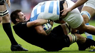 Richie McCaw's tackling masterclass against Argentina