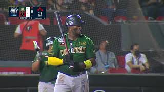 Monumental jonrón de Yadir Drake con bases llenas en la Serie del Rey