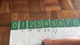 Matching Quantity to Numeral