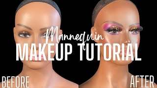 How to APPLY MAKEUP on a Mannequin!