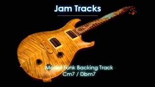 Modal Funk Guitar Backing Track (Cm7/Dbm7)