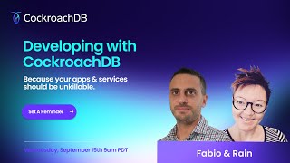 Developing With CockroachDB: The best way to get started with CockroachDB