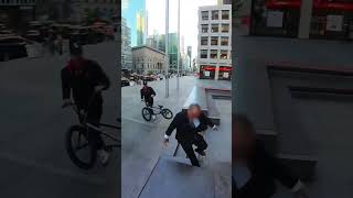Angry Security vs BMX
