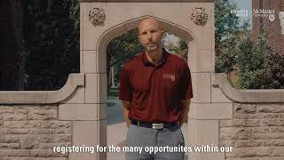 Welcome to McMaster - A Message from the Dean of Students