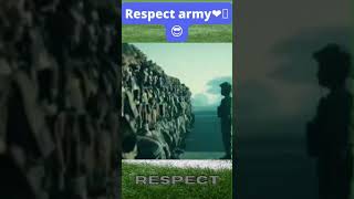 Brave army status 💯❤😎 #shorts #respect #armylover