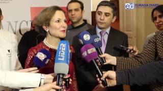 Ambassador of France in Azerbaijan Ms Aurelia Bouchez answered question of ED