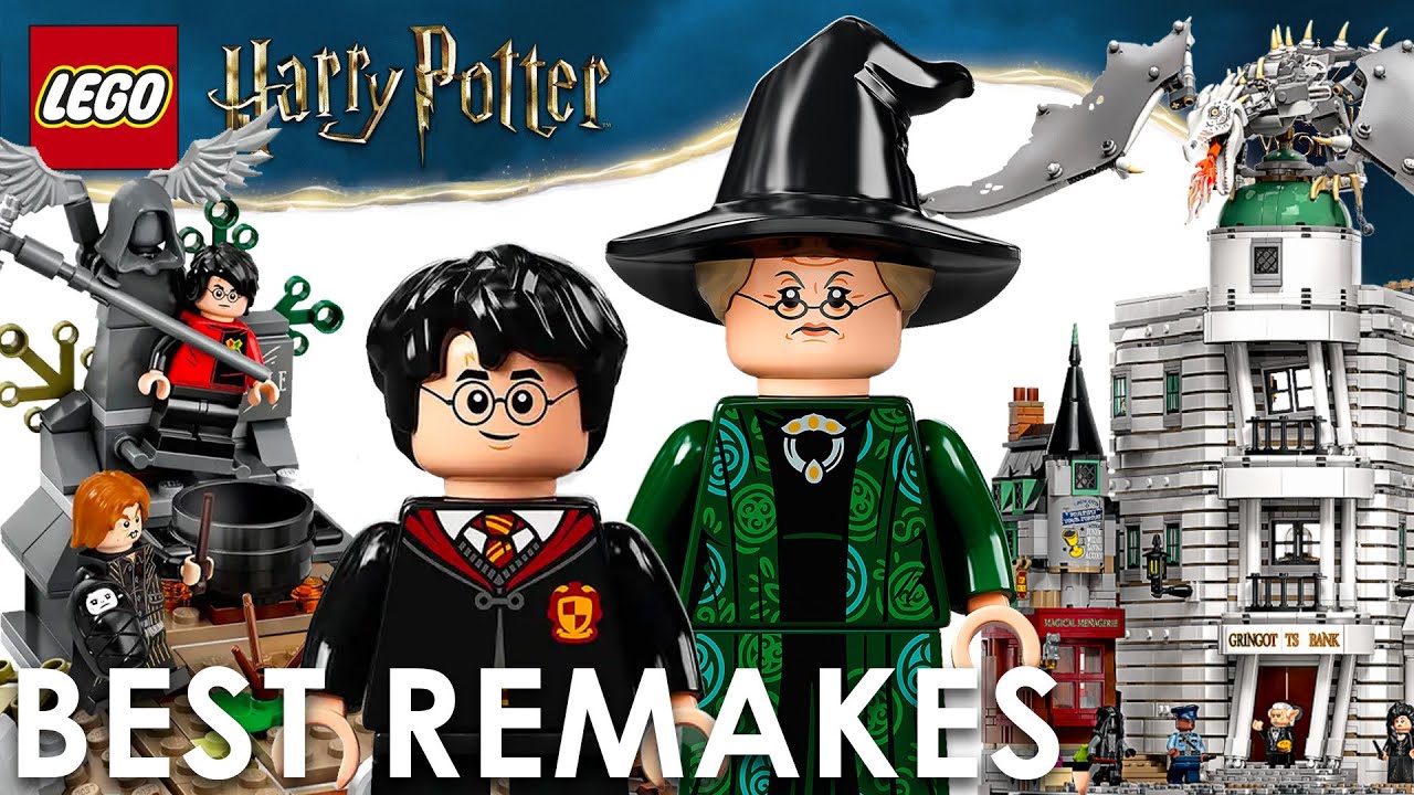 Top 10 BEST LEGO Harry Potter Remakes - YouTube