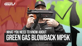 Garner Reviews - Green Gas Blowback MP5K/PDW/G55 WELL Gel Blaster! 😍