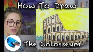 Learn how to draw A COLOSSEUM IN ROME: STEP BY STEP GUIDE (Age 5 +)