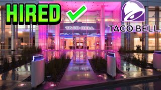 HOW TO GET HIRED AT TACO BELL & HIRING PROCESS