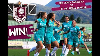 Golovi: SFK 2000 Sarajevo 3:1 ŽF/NK Emina Mostar, 4.kolo PŽL