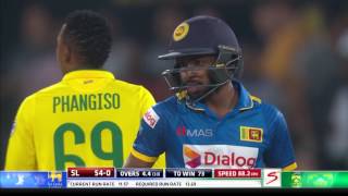 South Africa vs Sri Lanka - 1st T20 - SL Innings Highlights